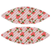 ピンクローズ登山チェーンリンクフェンスシームレスパット アメリカンフットボール (パネル)