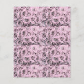 ピンクローズ紙シートスケッチ (裏面)