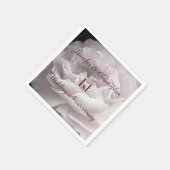 ピンクローズ紙ナプキンス結婚ズ1周年記念 スタンダードカクテルナプキン (角)