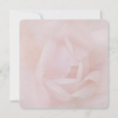 ピンクローズ結婚の発願の更新 招待状 (裏面)