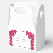 ピンクローズ結婚の贈り物 フェイバーボックス (オープン)