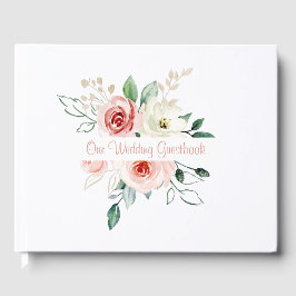 ピンクローズ結婚ズゲストブック ゲストブック