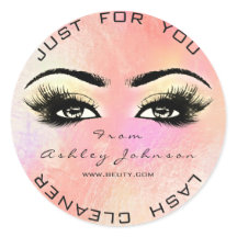 ピンクローズ美しいグリッターピーチラッシュメイクアップクリーナー