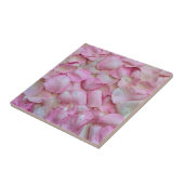 ピンクローズ花びらパターン タイル (側面)