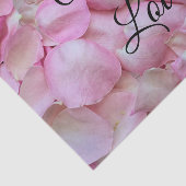 ピンクローズ花びらフローラ 薄葉紙 (詳細)