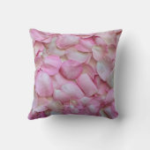 ピンクローズ花びら クッション (裏面)