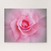 ピンクローズ花びら ジグソーパズル (横)