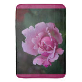 ピンクローズ花びら バスマット (正面縦)