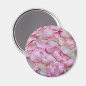 ピンクローズ花びら マグネット (正面/裏面)