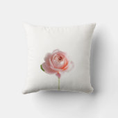 ピンクローズ装飾用クッション クッション (裏面)