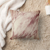 ピンクローズ赤面粉末クリーミーグラムマーブルコッパー クッション (ブランケット)