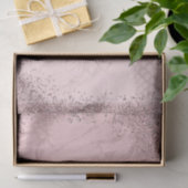 ピンクローズ金ゴールドグリッターパイナップル熱帯パーティー 薄葉紙 (ギフト)