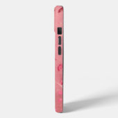 ピンクローズ金ゴールドグリッター Case-Mate iPhoneケース (裏面 / 左)
