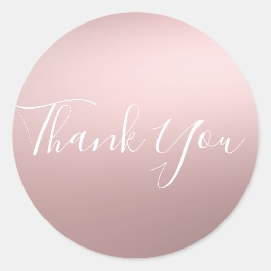 ピンクローズ金ゴールドシャインシャイニーメタリックグラムのお気に入り ラウンドシール (正面)