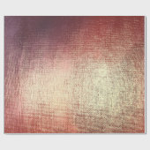 ピンクローズ金ゴールドパウダーメタリックブラシメイクアップVip ラッピングペーパー (フラット)