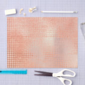 ピンクローズ金ゴールドメタリック赤面ピーチコーラル 薄葉紙 (クラフト)