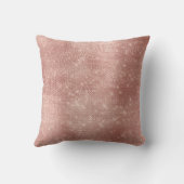 ピンクローズ金ゴールド粉フェイク末ダイヤモンドシークインメタル クッション (裏面)