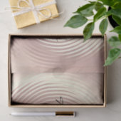 ピンクローズ金ゴールド赤面グリッターサンキューラグジュアリー 薄葉紙 (ギフト)