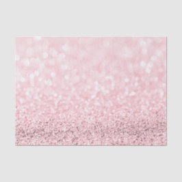 ピンクローズ金ゴールド赤面グリッターデリケート白ガーリー 薄葉紙