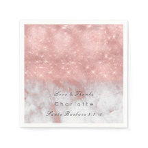 ピンクローズ金ゴールド赤面ホワイトグレーマーブルパーティールクス