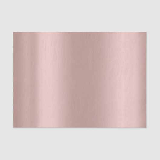 ピンクローズ金ゴールド赤面メタリックパウダースキニー 薄葉紙 (正面)