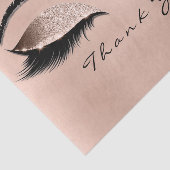 ピンクローズ金ゴールド赤面感謝していグリッターアイメイクアップ 薄葉紙 (詳細)
