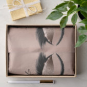 ピンクローズ金ゴールド赤面感謝していグリッターアイメイクアップ 薄葉紙 (ギフト)