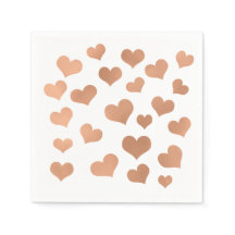 ピンクローズ金ゴールド赤面紙吹雪ハートホワイトブライダル