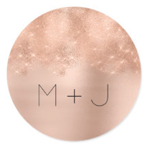 ピンクローズ金ゴールド赤面結婚ズモノグラミニマルム