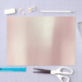 ピンクローズ金ゴールド赤面金属粉末 薄葉紙 (クラフト)