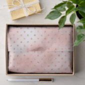 ピンクローズ金ゴールド赤面金属結晶スワロフスキー 薄葉紙 (ギフト)