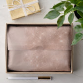 ピンクローズ金ゴールド金属赤面粉末グリッター 薄葉紙 (ギフト)