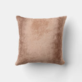 ピンクローズ金ゴールド銅グランギーシルクコテージメタリック クッション (裏面)