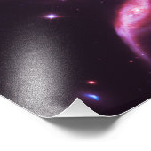 ピンクローズ銀河系 フォトプリント            (角)