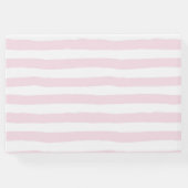 ピンクローズ&ポピーフローラブーケ結婚ス ゲストブック (裏面)