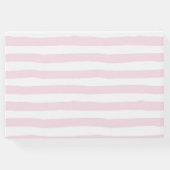 ピンクローズ&ポピーフローラブーケ結婚ス ゲストブック (裏面)