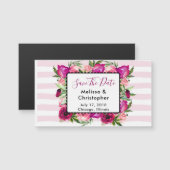 ピンクローズ&ポピーフローラ結婚ブーケの日 (正面/裏面)