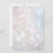 ピンクローズ《写真》ぼけ味卒業パーティー 招待状 (裏面)