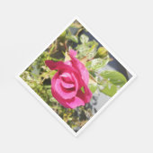 ピンクローズ#2 スタンダードランチョンナプキン (角)