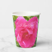 ピンクローズ#2 /ピンクローズ 紙コップ (裏面)