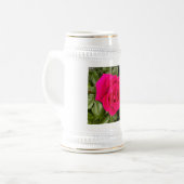 ピンクローズ#4 ビールジョッキ (正面左)