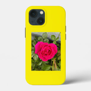 ピンクローズ#4 iPhone 13 MINIケース