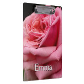 ピンクローズIかわいらし花の写真 クリップボード (右)