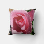 ピンクローズIIIガーデンフローラ クッション (裏面)