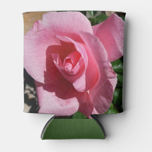 ピンクローズIIIガーデンフローラ 缶クーラー (正面)