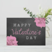 ピンクローゼスオンシャルボードハッピーバレンタインデー シーズンカード (スタンド正面)