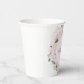 ピンクローゼスガール宗教お祝い 紙コップ (右)