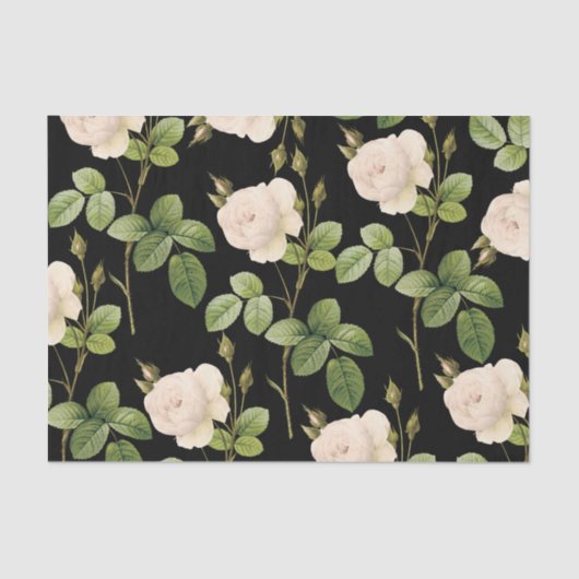 ピンクローゼスティッシュペーパー 薄葉紙 (正面)