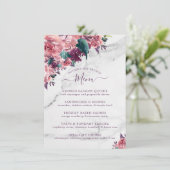 ピンクローゼスフローラマーブルマザーズデイブランチ メニュー (スタンド正面)