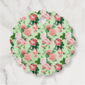 ピンクローゼスヴィンテージスタイル フェイバータグ (正面)